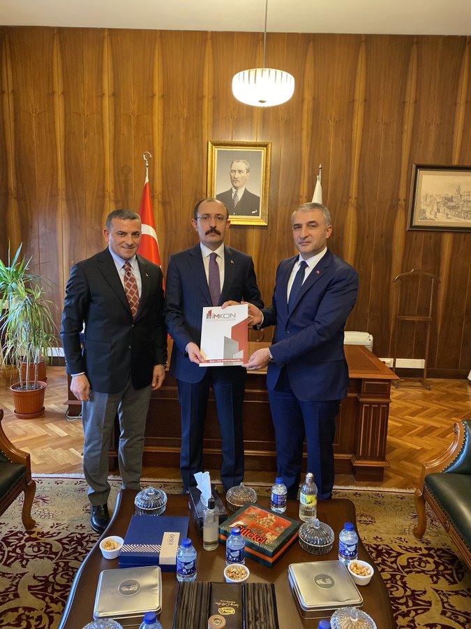 TBMM Plan ve Bütçe Başkanı sayın Mehmet Muş’u makamında ziyaret ettik.